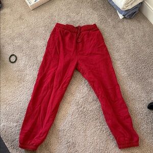 TNA Red Track Pants